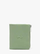 Portefeuille Rallye Leder Nathan baume Groen original n 476N